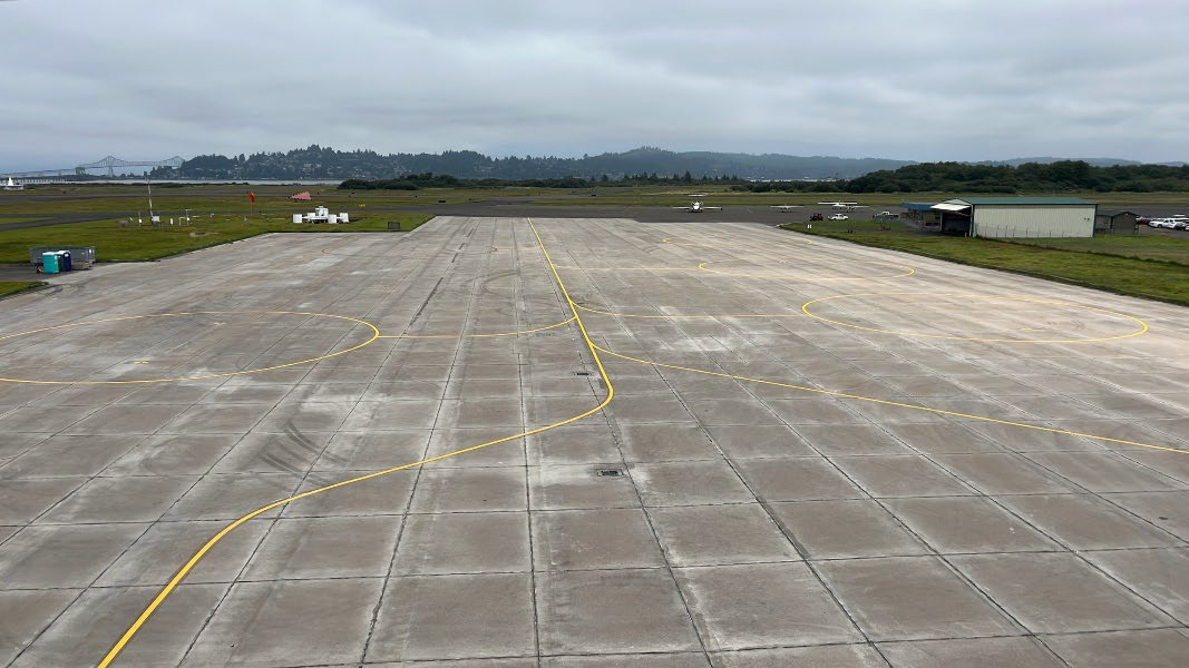 Improvements to Air Station Astoria runway apron